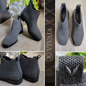 Vivaia Ryan Pro Square-Toe Water-Repellent Ankle Boot Rich Grey, W US 6.5, EU 37